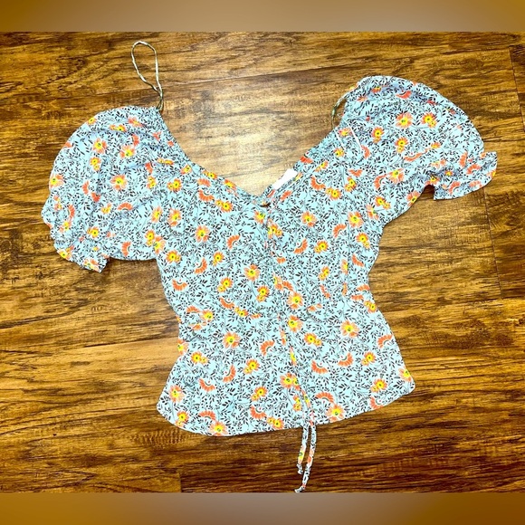 Sienna Sky Floral Blouse Size XS - Picture 1 of 7